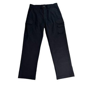 DAKOTA Straight Leg Cargo Work Pants Black Mens Size 38 x 32